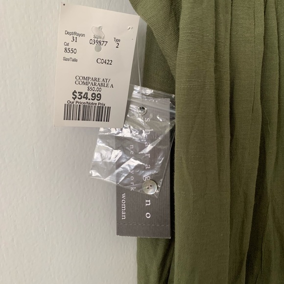 Short green summer dress - Picture 3 of 4